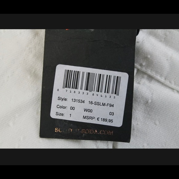 Maison scotch white overalls ! - Picture 4 of 7